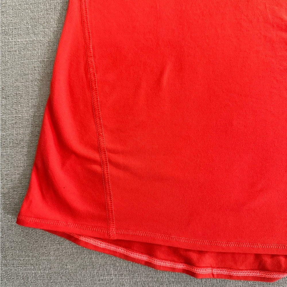 Athleta Tank Top Womens Orange Speedlight Racerback Stretch. Small - Picture 6 of 9